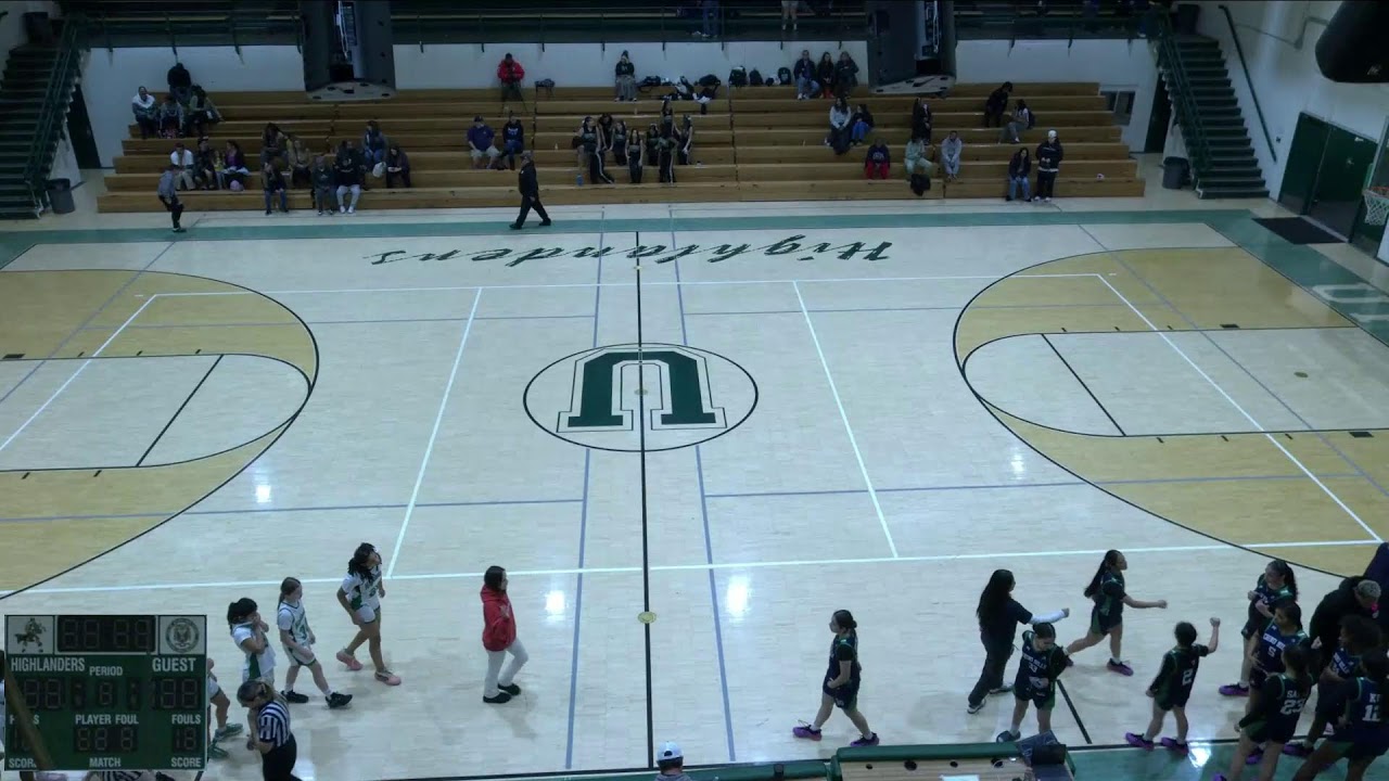 Upland High School vs Chino Hills High School Girls' Varsity Basketball