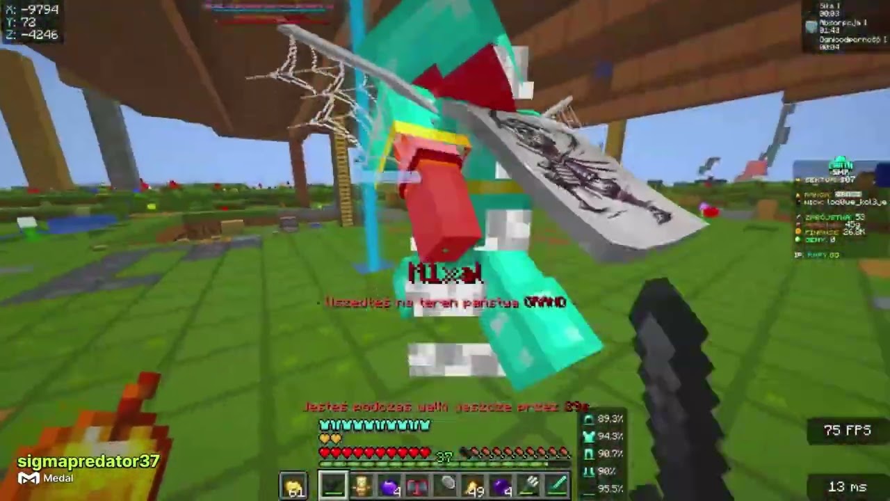 dropowanie ludzi RAPY.GG (earth smp) | MONTAGE #1