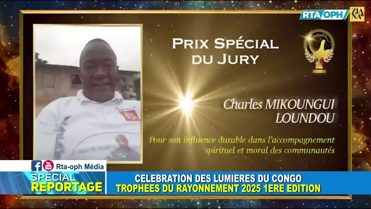 1ERE EDITION: CELEBRATION DES LUMIERES DU CONGO TROPHEES DU RAYONNEMENT 2025