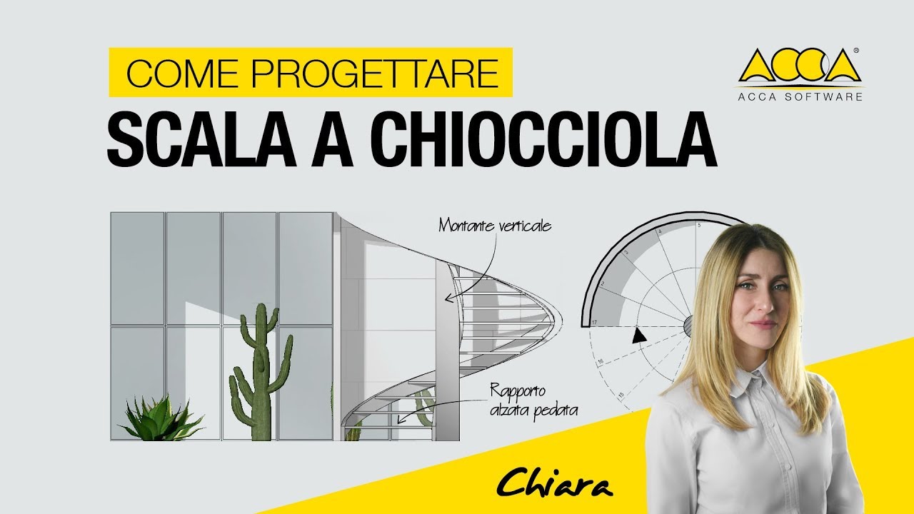 Come progettare una scala a chiocciola