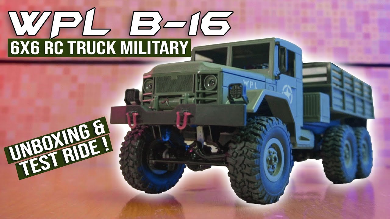 RC WPL B16 Military ! 6WD RC Truck ! Gimana Performanya ? Buat Hobi Masih OK Gak ? #RCCommunity #WPL