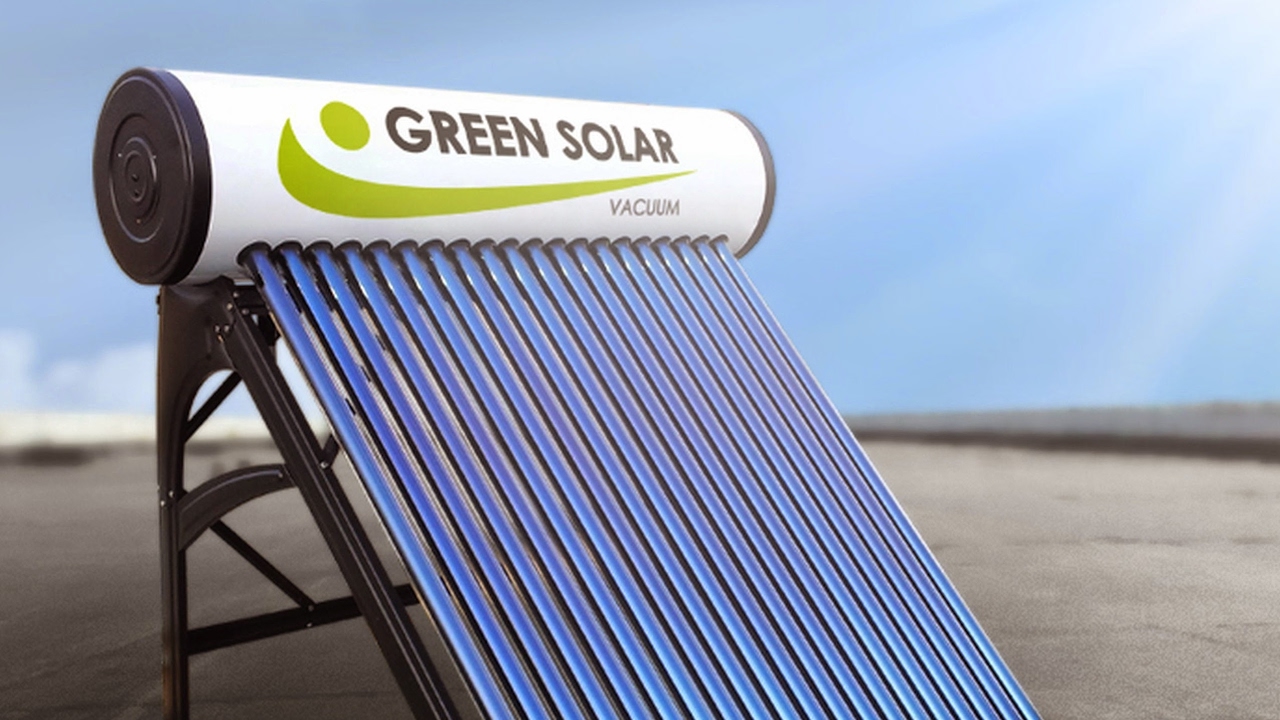 GREEN SOLAR Ηλιοθερμικά συστήματα με σωλήνες κενού.
