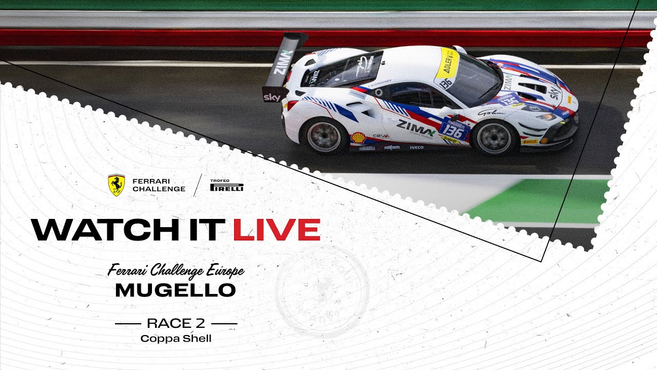 Ferrari Challenge Europe Round 7 Coppa Shell - Mugello, Race 2