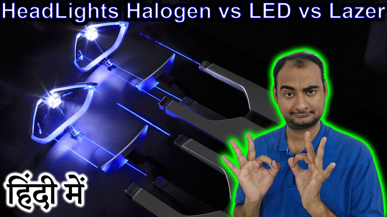 Car Head Lights Explained in HINDI {Science Thursday}