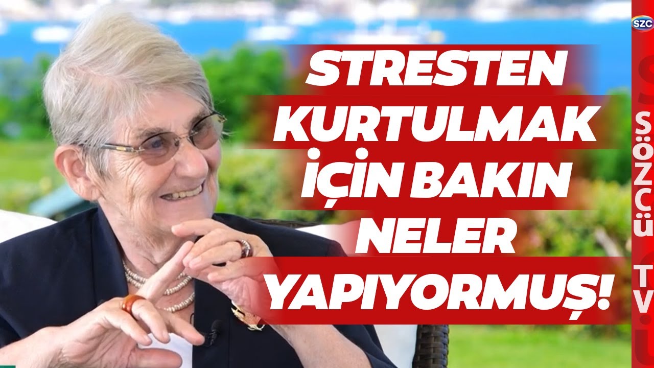 Canan Karatay Stresli Durumlardan Kurtulmak İçin Bakın Neler Yapıyormuş