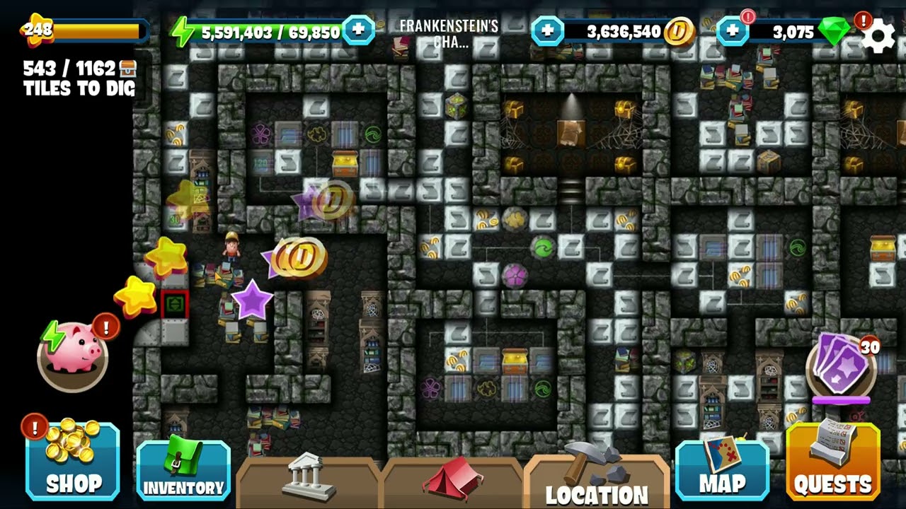 Frankenstein's Challenge | Frankenstein #5 | Diggy's Adventure
