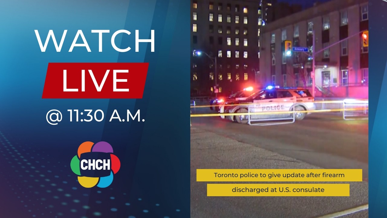 Toronto police to give update at 11:30 a.m. after firearm discharged at U.S. consulate