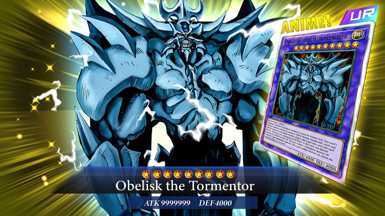 Obelisk's ANIME EFFECT Will DESTROY The Meta! (9999999 ATK)