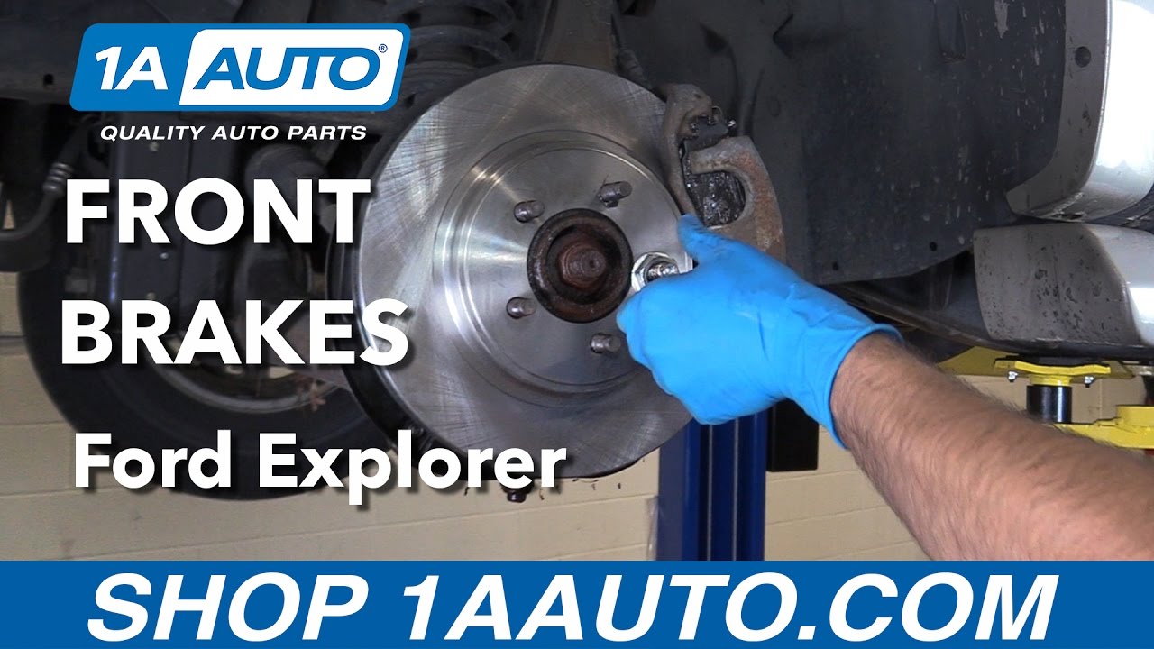 How to Replace Front Brakes 06-10 Ford Explorer