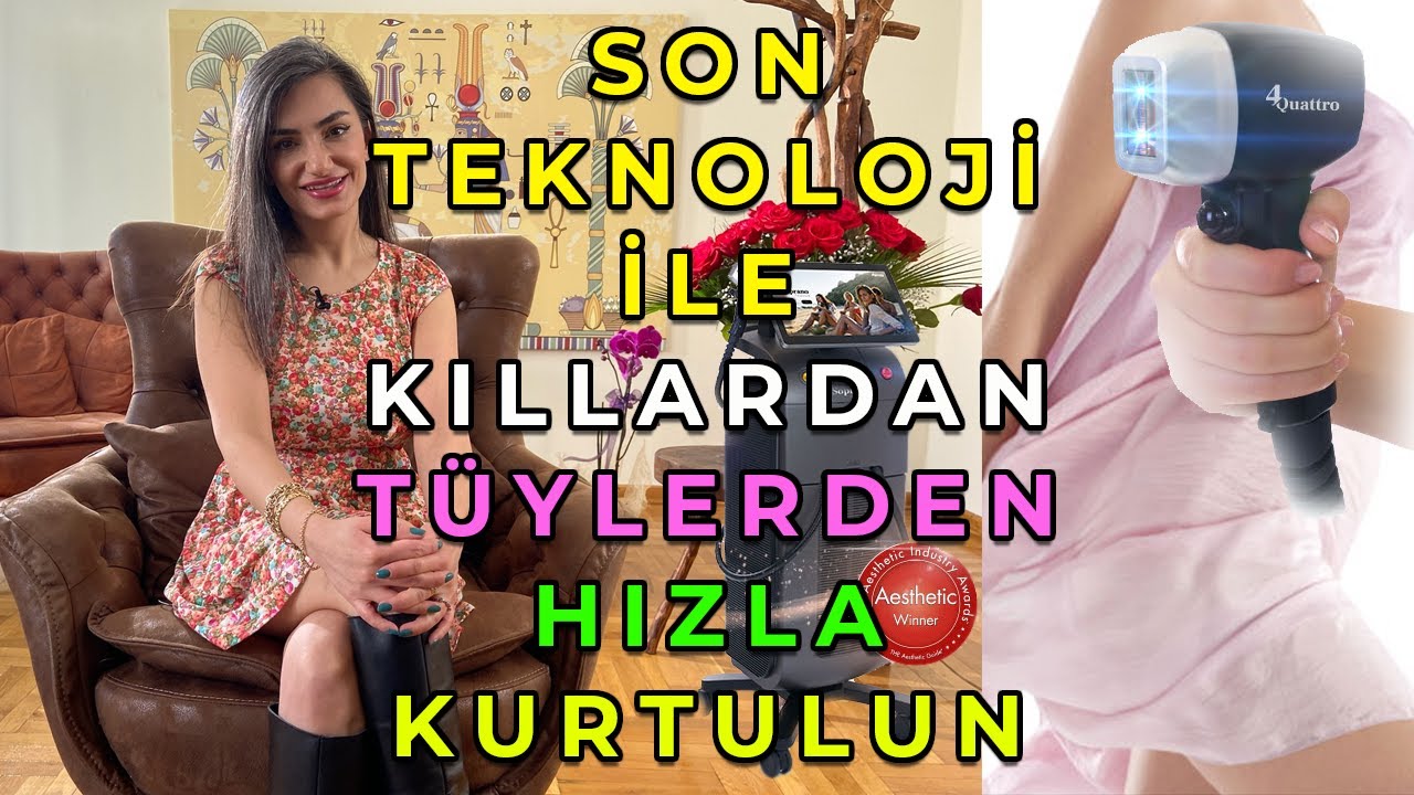 Son Teknoloji İle Kıllardan Tüylerden Hızla Kurtulun !