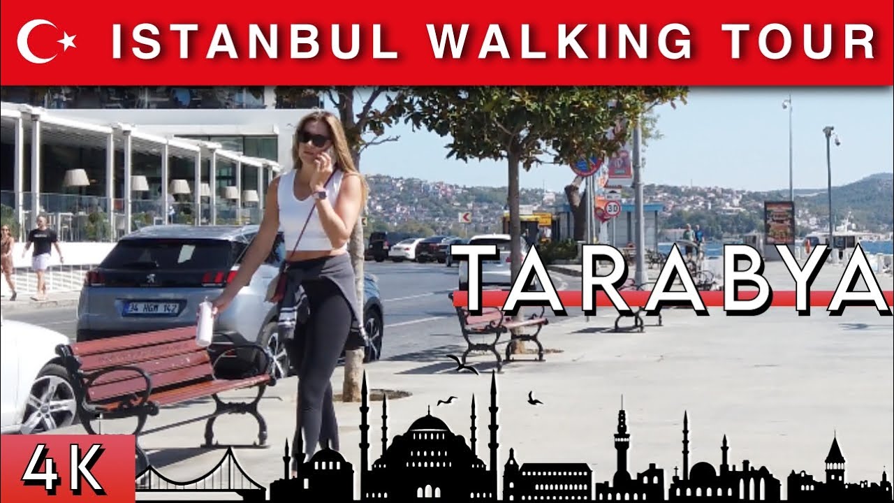 ISTANBUL |🇹🇷 TARABYA Walking tour 🎣| June 2023 | 4K HD•60 fps