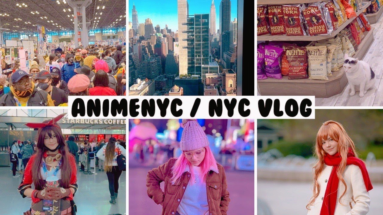 animenyc 2021 + new york city vlog