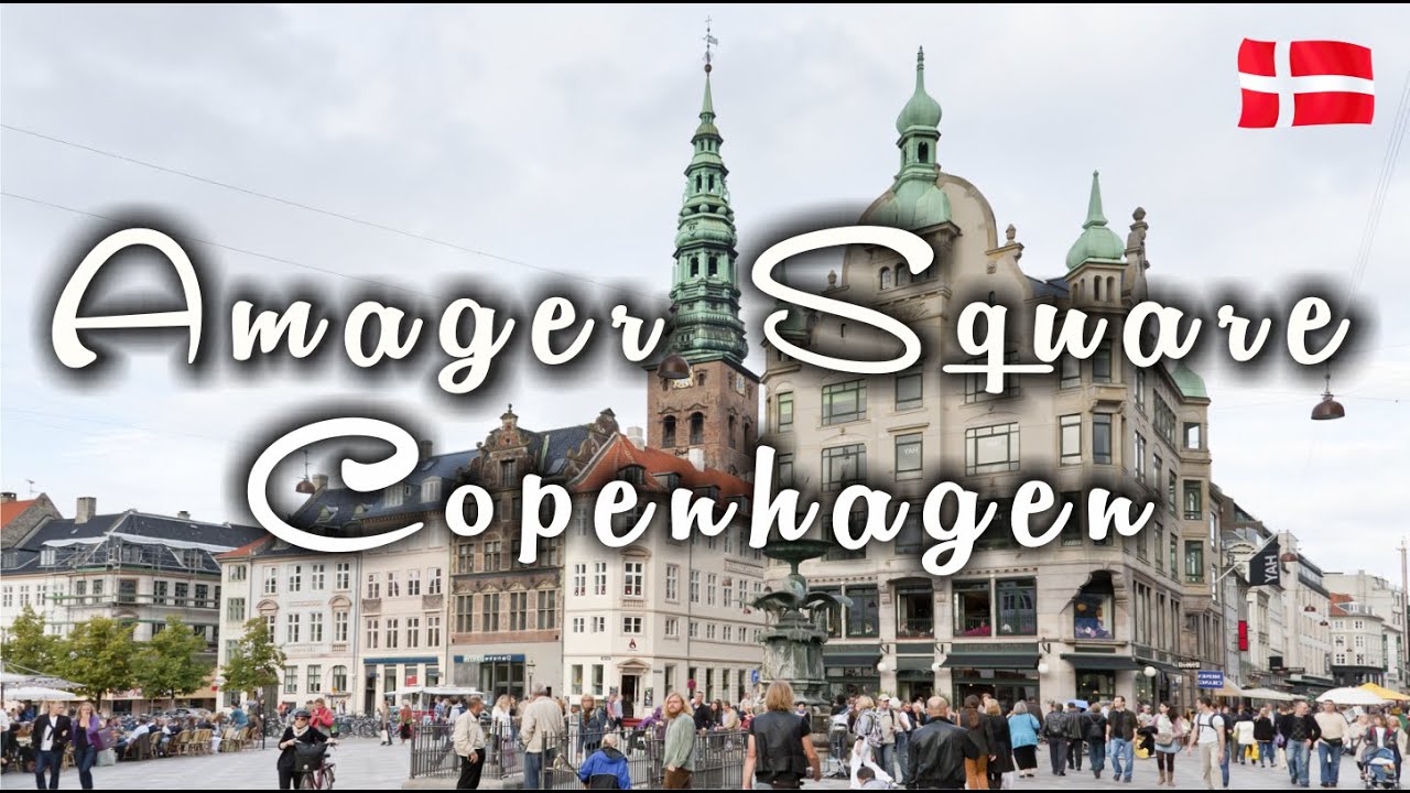 Amager Square Copenhagen Christmas Lights  (Str&oslash;get)