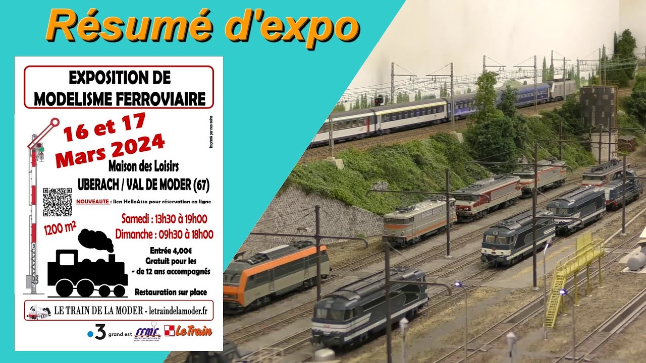 Expo Trains Miniatures - Uberach/Val-de-Moder - Mars 2024