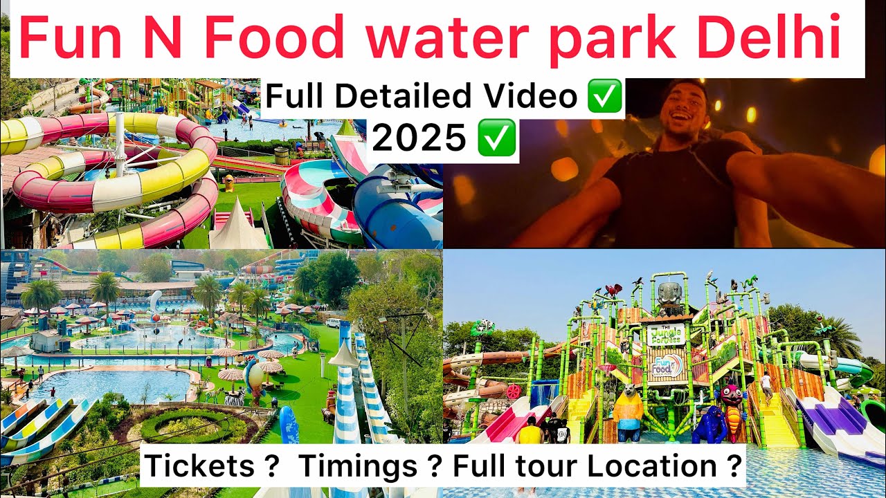 Fun N Food Water Park Delhi 2025 | Best water park in Delhi Ncr 2025 | Water park 2025 | Pawan Vlogs