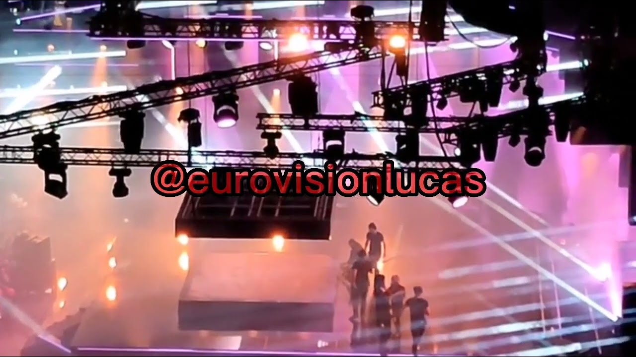 Loreen after the stage invasion at Melodifestivalen 2023