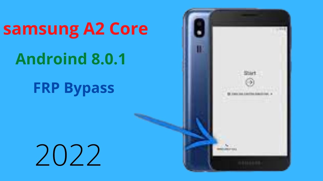 Como remover conta Google no Samsung A2 Core  em 5 minutos