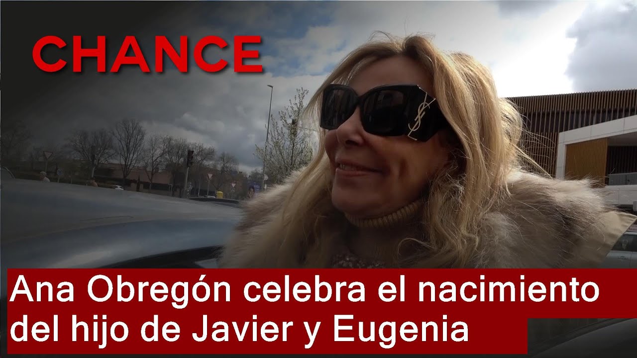 Ana Obregón, feliz tras el nacimiento del hijo de Javier García Obregón y Eugenia Gil