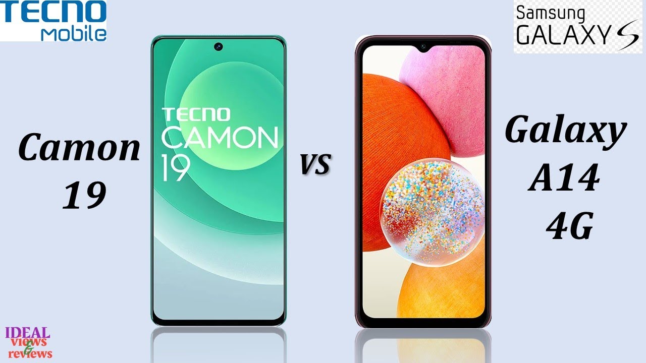 TECNO camon 19 vs  SAMSUNG galaxy a14 4G