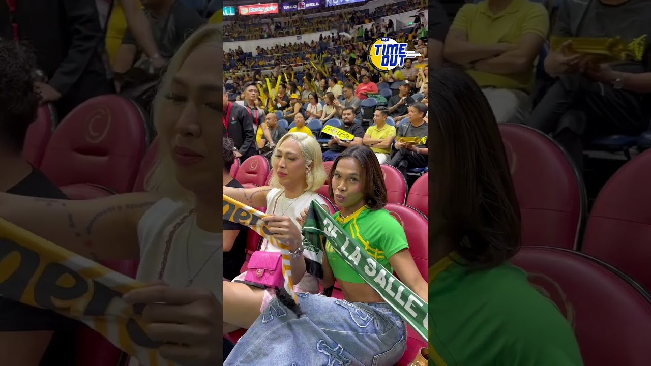 Vice Ganda and Awra Briguela are in the house for DLSU vs UST | 