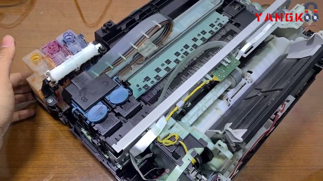 Ganti Ink Absorber Printer Canon G2010 | Assembly and Disassembly Printer Canon G2010