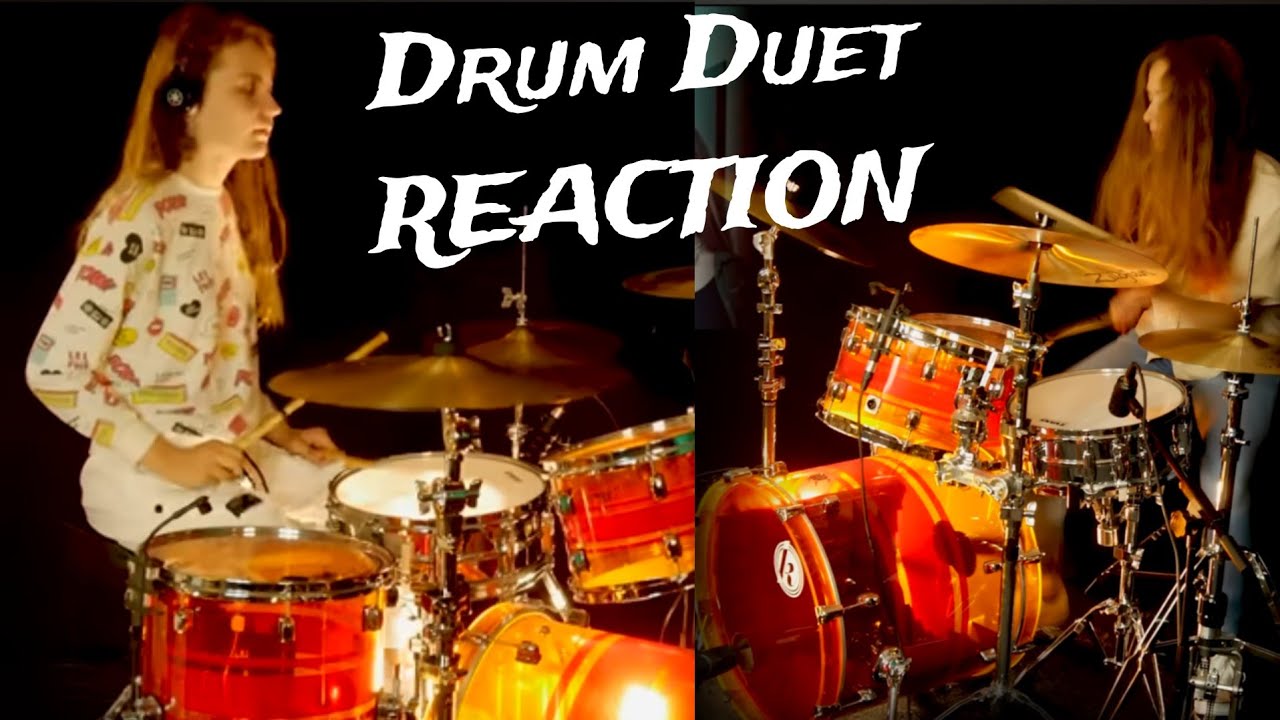 Drum Duet – Sina Drums & Kate Kuziakina – Fever – REACTION