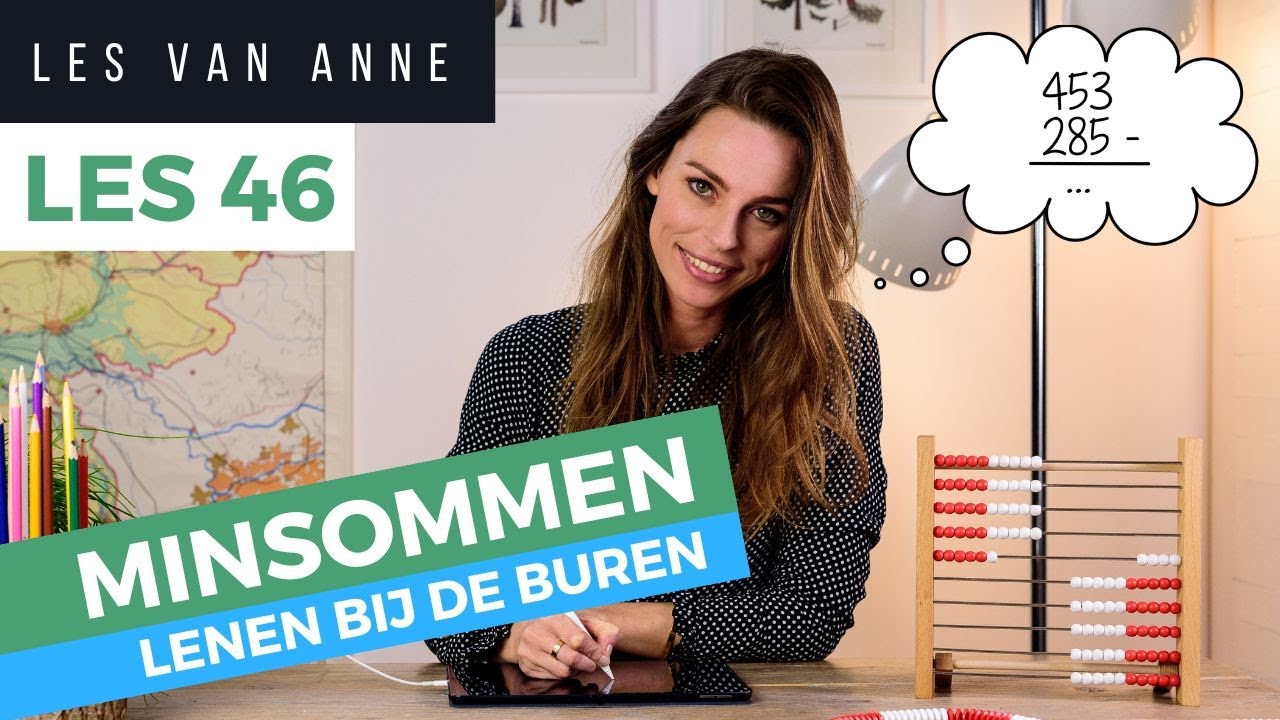 Rekenen groep 5 - Minsommen met lenen bij de buren