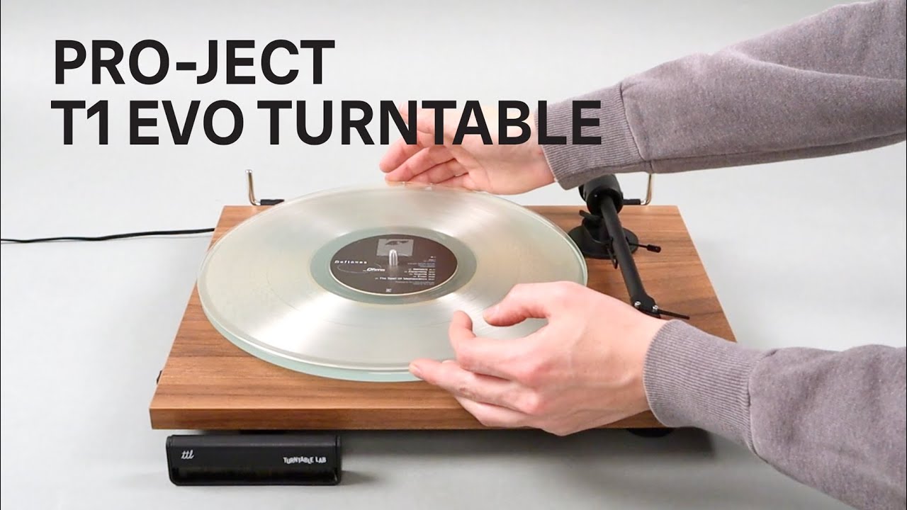 Обзор проигрывателя винила Pro-Ject T1 Evo / Обзор от Turntable Lab