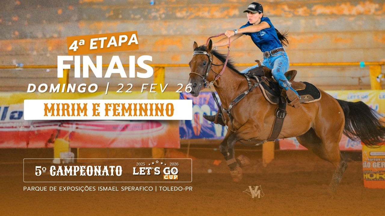 FINAIS - DOMINGO - 4ª etapa Let’s Go Cup - 22.02.2026