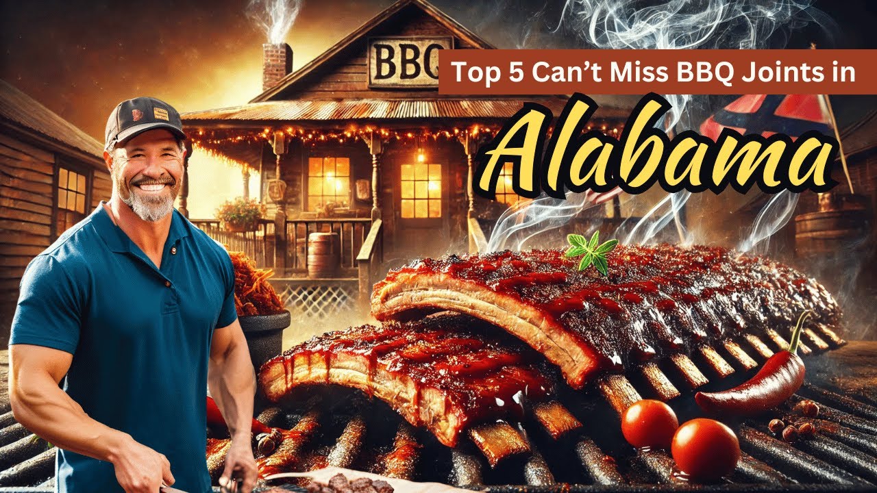 Bite Into Alabama: 5 BBQ Legends Unveiled