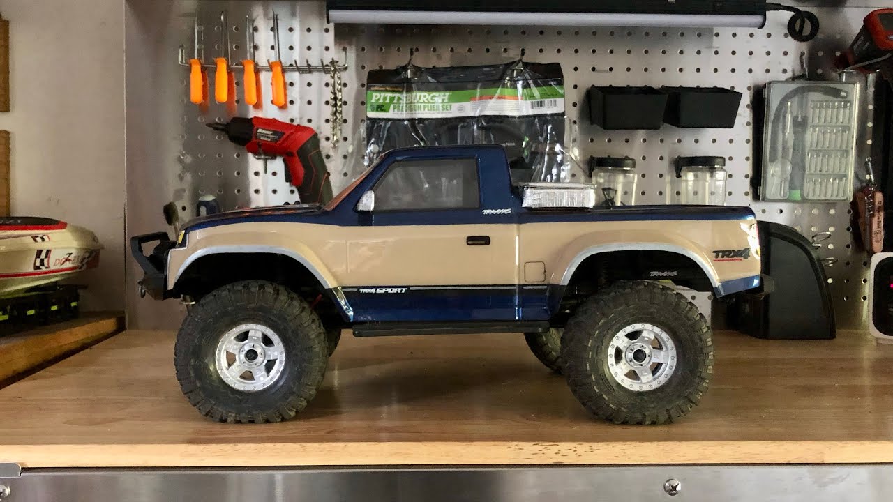 Traxxas TRX-4 Sport Body Painting & Detailing