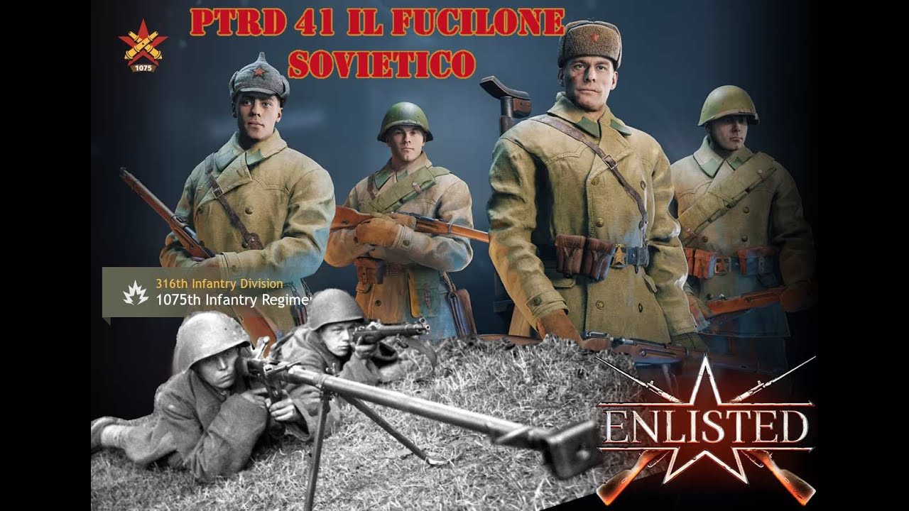 BTRD 41, L'ANTITANK RIFLE SOVIETICO - ENLISTED GAMEPLAY ITA