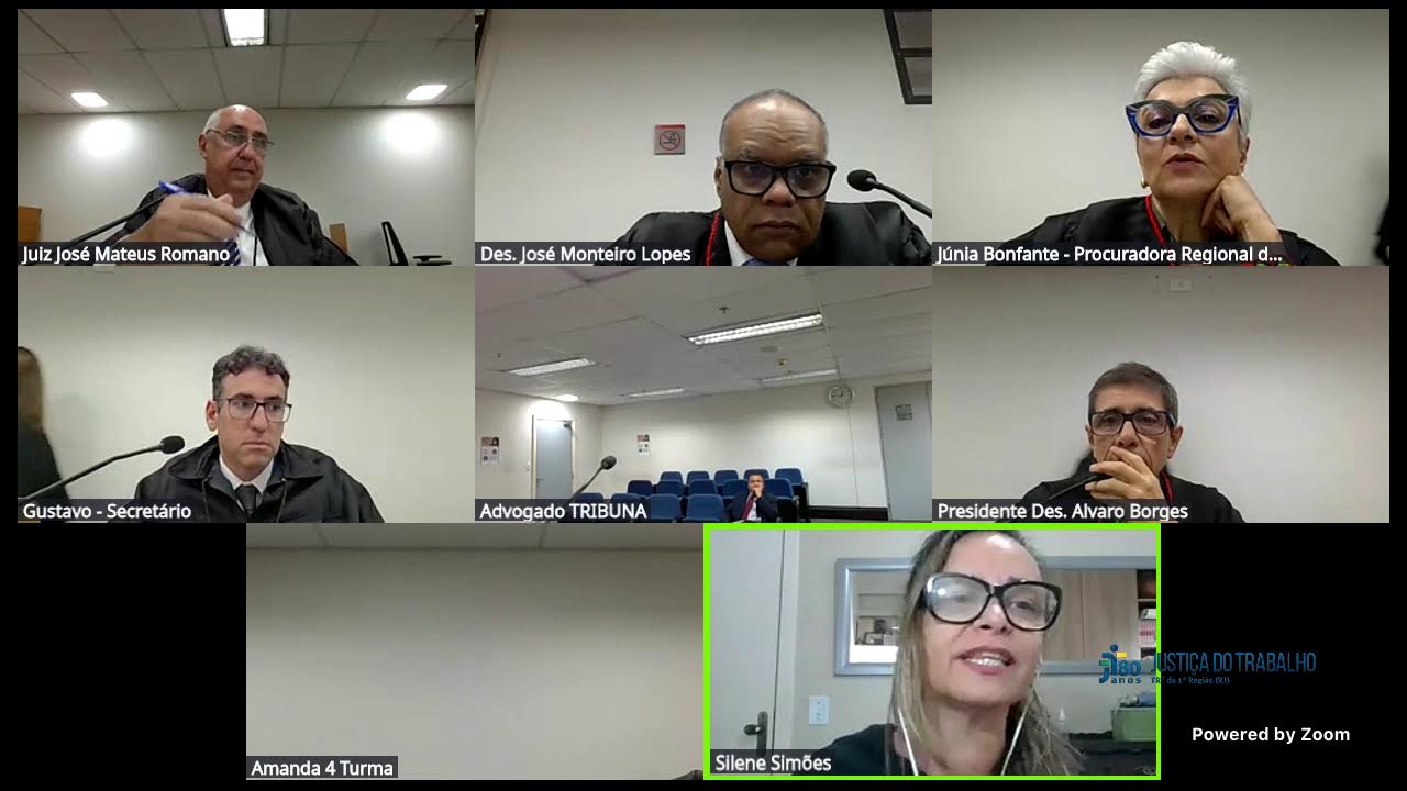 Sessão de 30/09/25 da 4ª Turma - TRT1