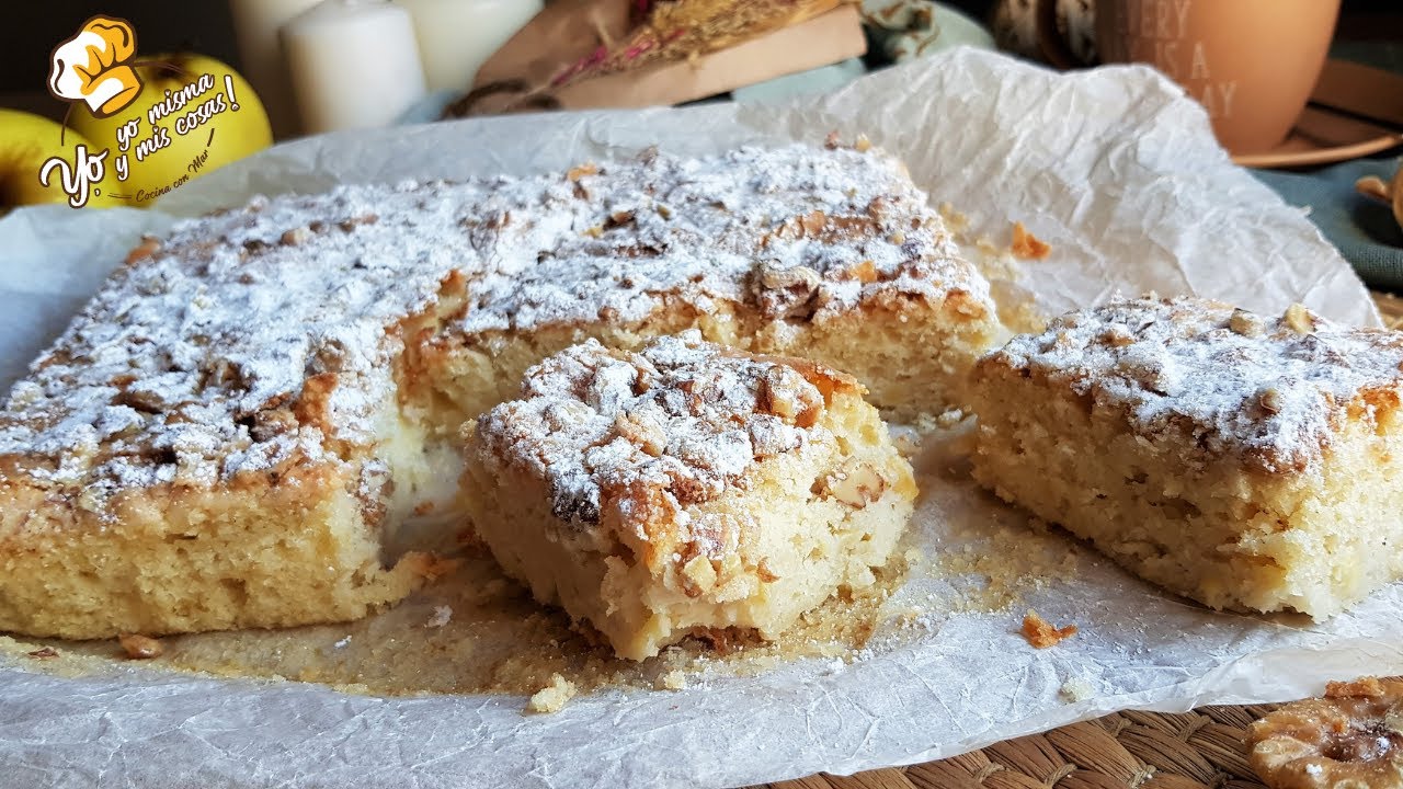 ✔ La TORTA de MANZANA y NUECES que no dejaran de hablar de ella