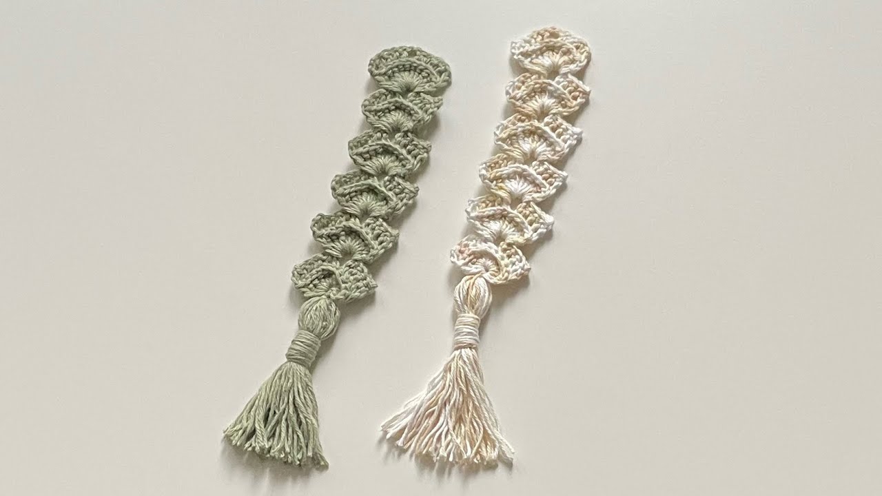 Crochet - Bookmark - Beginners Friendly Pattern - Scrap Yarn Project