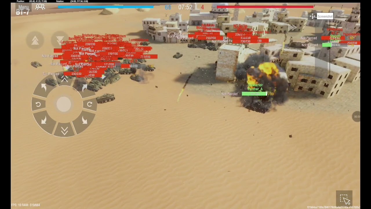 60 BT-7s vs 4 German Tanks