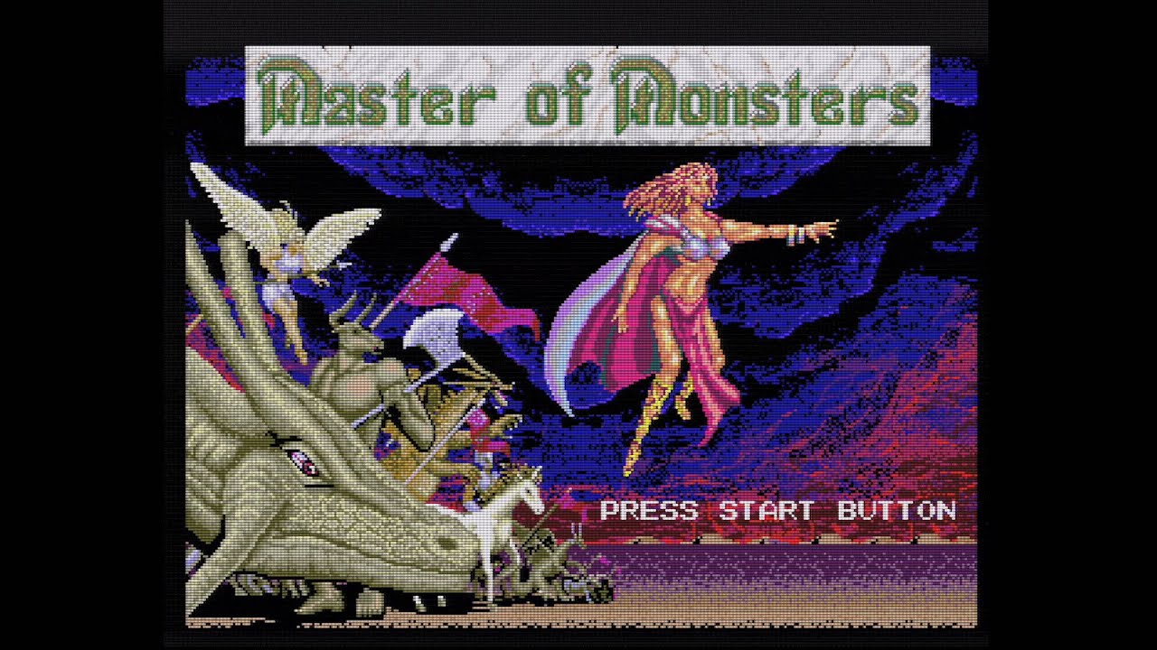 Master of Monsters - Real Sega Mega Drive (Genesis) Gameplay