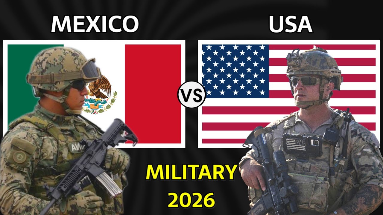 Mexico vs USA Military Power Comparison 2026