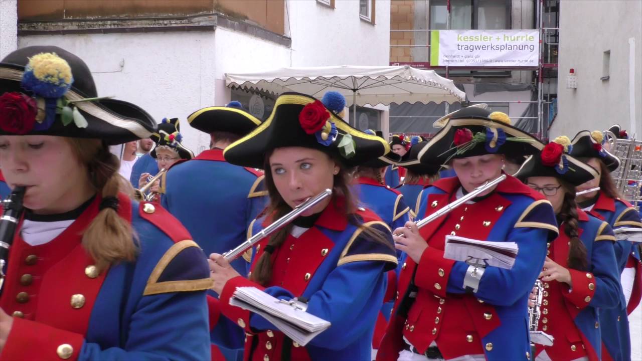 Kleine Schützenmusik Biberach in Action