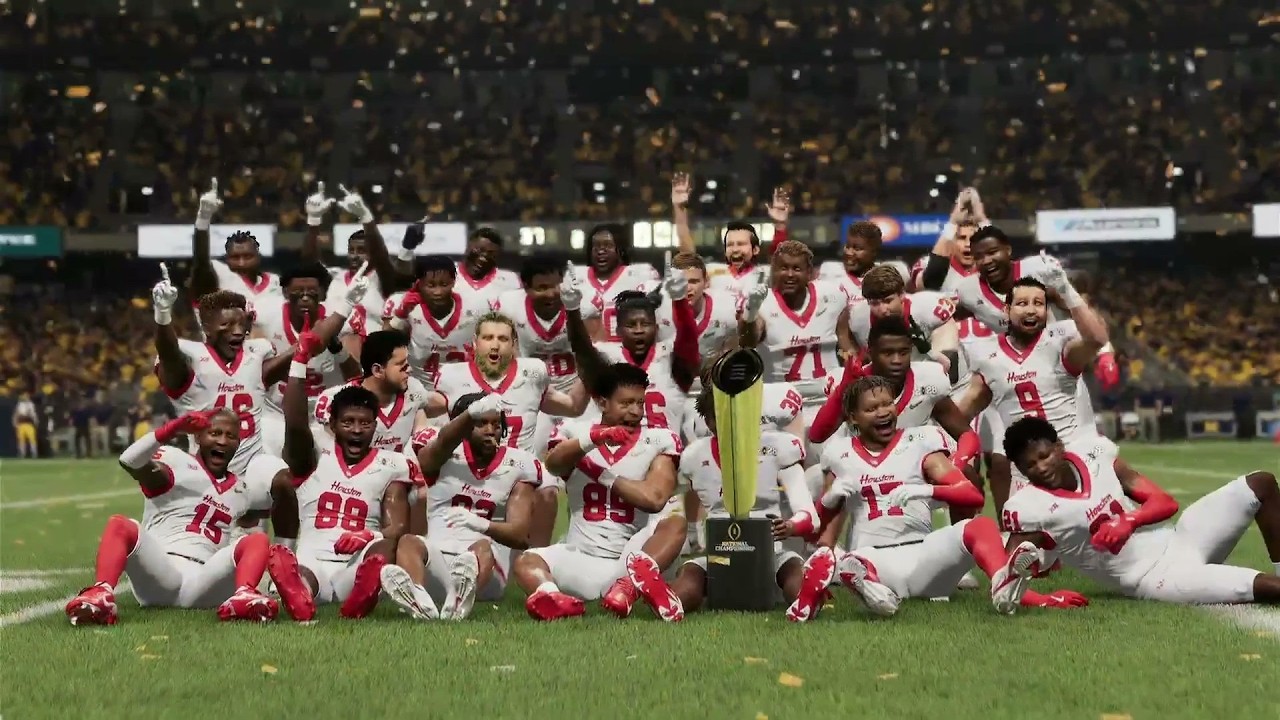 Houston Dynasty Year 3 Recap: National Championship VS Michigan #CFB26 #CollegeFootball26