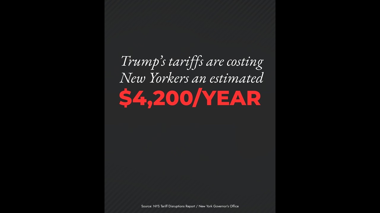 NY Senator: President Trump Should Immediately Refund Tariffs