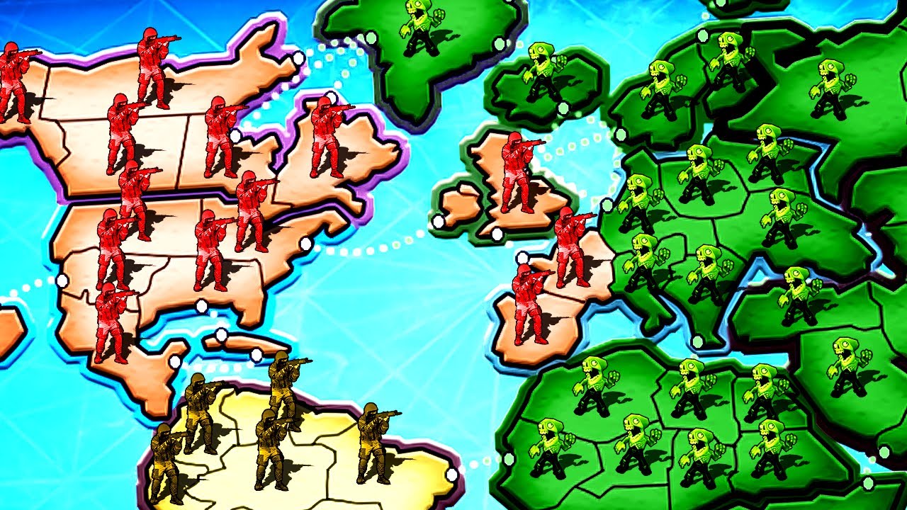 RISK but ZOMBIES Invade the Planet