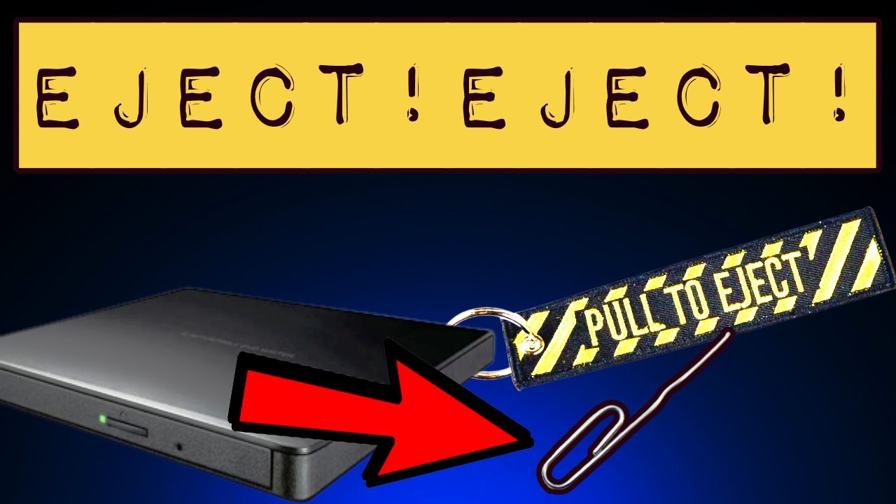 You Won't Believe How EASY It Is to Eject a CD or DVD!