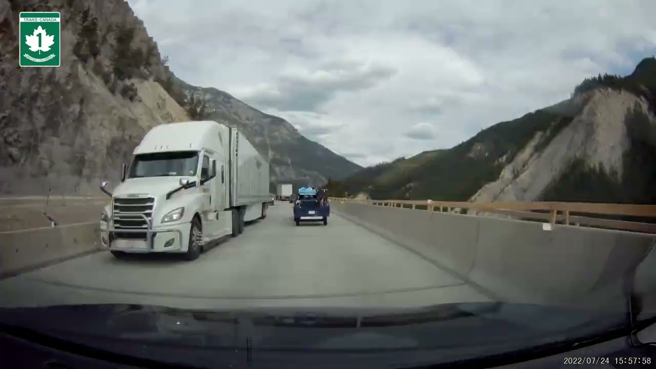 Kamloops to Calgary Drive 2022