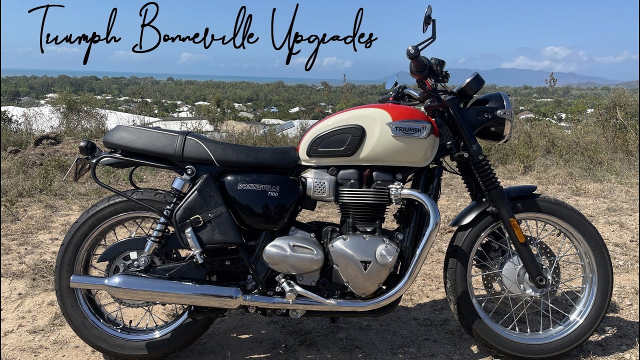 Upgrades to the upgrade - Modding my  2018 Triumph Bonneville T100