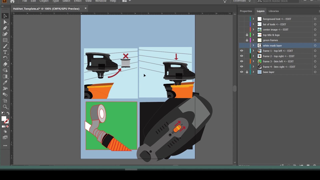 Efficient Design in Adobe Illustrator