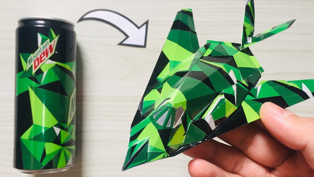 Homemade F117 Nighthawk using Soda Cans