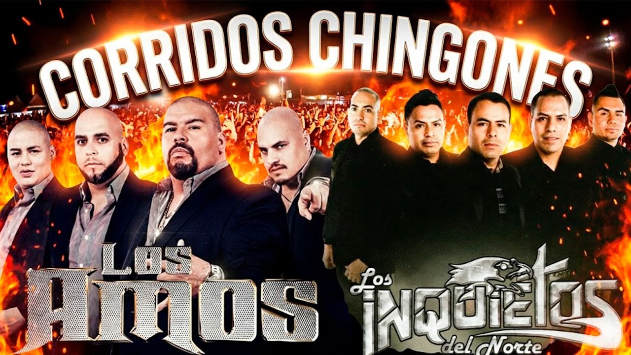 🔥 LOS INQUIETOS DEL NORTE vs LOS AMOS 🔥 Puros Éxitos Pesados | Corridos Que Pegan Duro