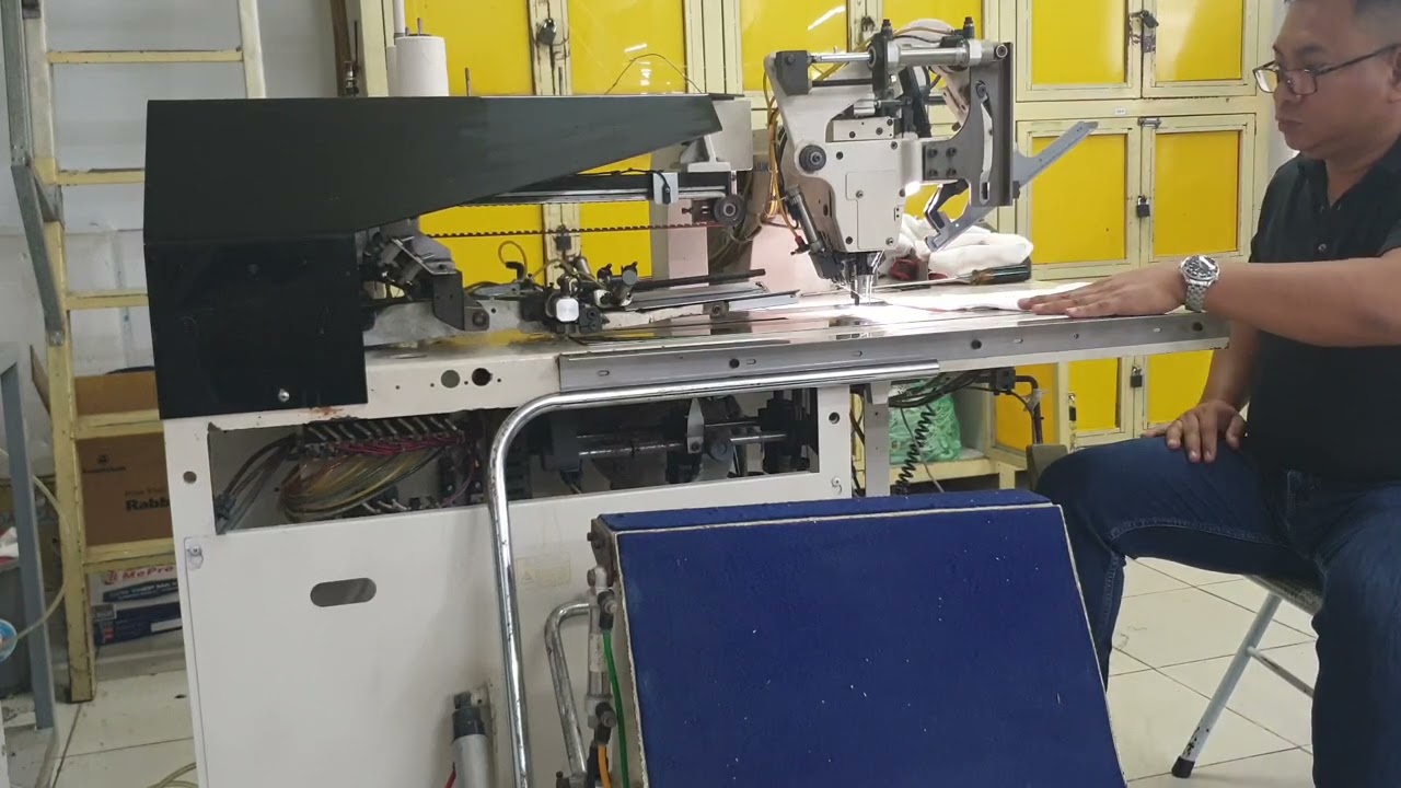 POCKET WELTING MACHINE  JUKI APW 192N REPAIR AND SETUP 2023