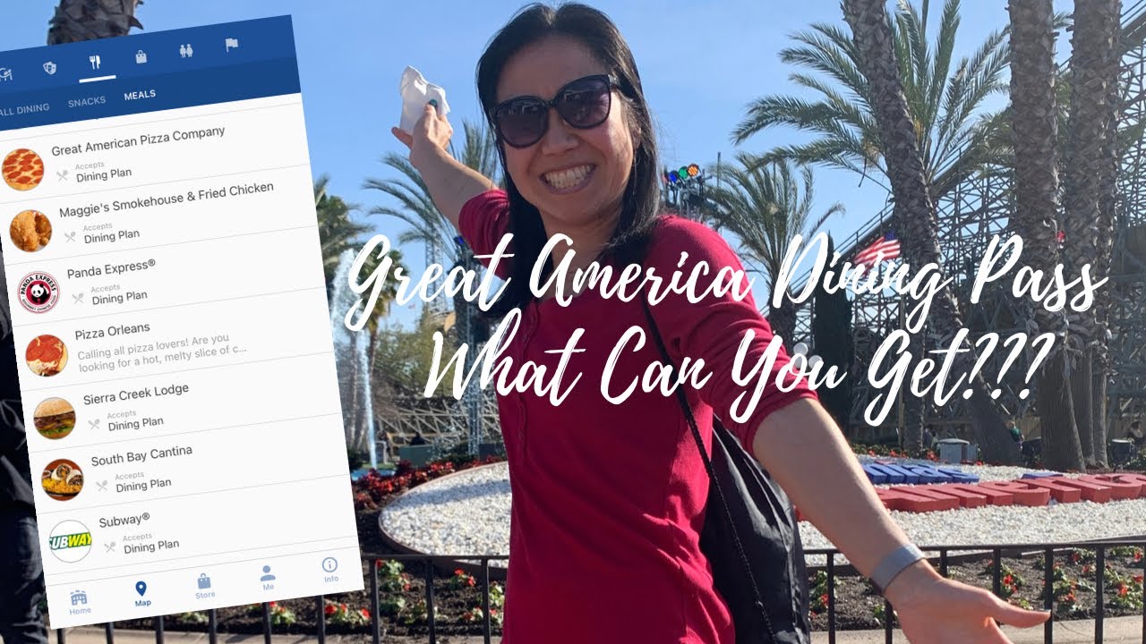 Great America Dining Plan  - What You Can Eat In A Day